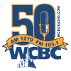 WCBC 50th Anniversary logo