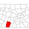 Bedford County PA Map